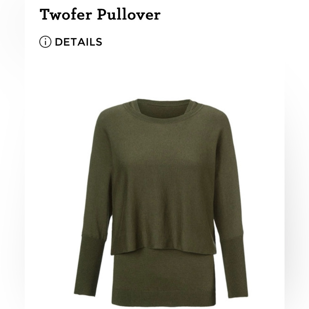 ⚡️⚡️Cabi NEVER WORN “Twofer Pullover” super cute double layer sweater set⚡️⚡️